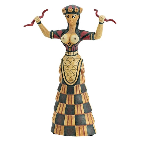 Design Toscano Cretan Snake Goddess Statue