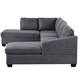 Modern U Shaped Oversized Chaise Sofa
