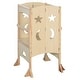 preview thumbnail 2 of 25, Qaba Kids Step Stool Folding Design, Bed Step Stool - 22" L x 22" W x 36.5" H