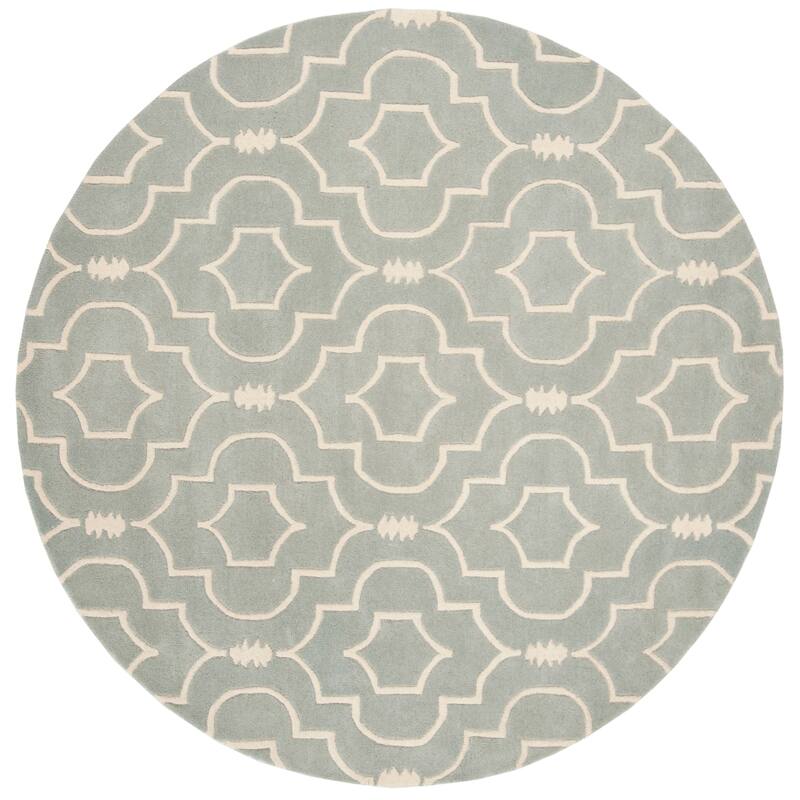 SAFAVIEH Handmade Chatham Cvetka Modern Moroccan Wool Rug
