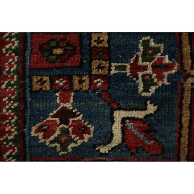 Hand Knotted Oriental 100% Wool Carpet Traditional Medallion Red Heriz (serapi) Area Rug - 11' 8'' X 9' 0''
