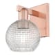 Option Antique Copper / Clear Basketweave