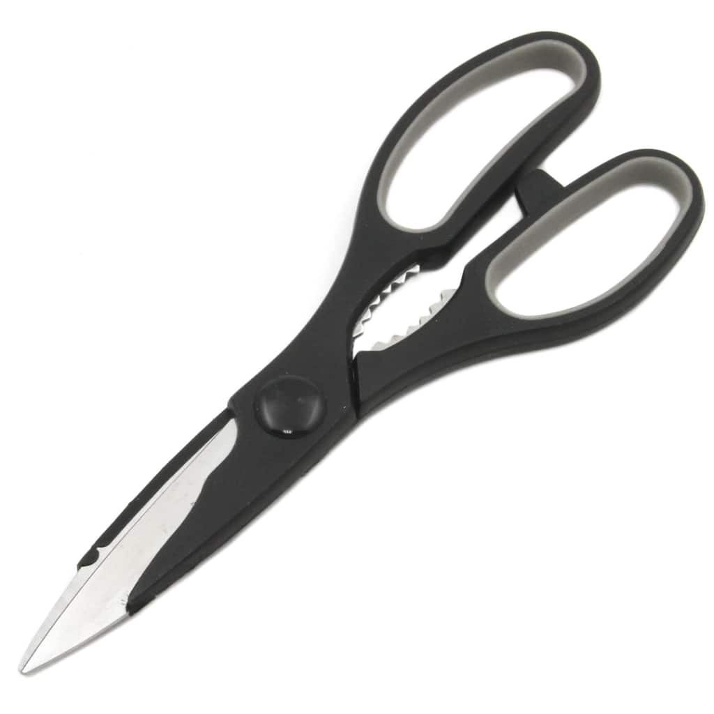 Chef Craft 9" Long All-Purpose Kitchen Shears, Dishwasher Safe Stainless Steel Blade - 9 Inches