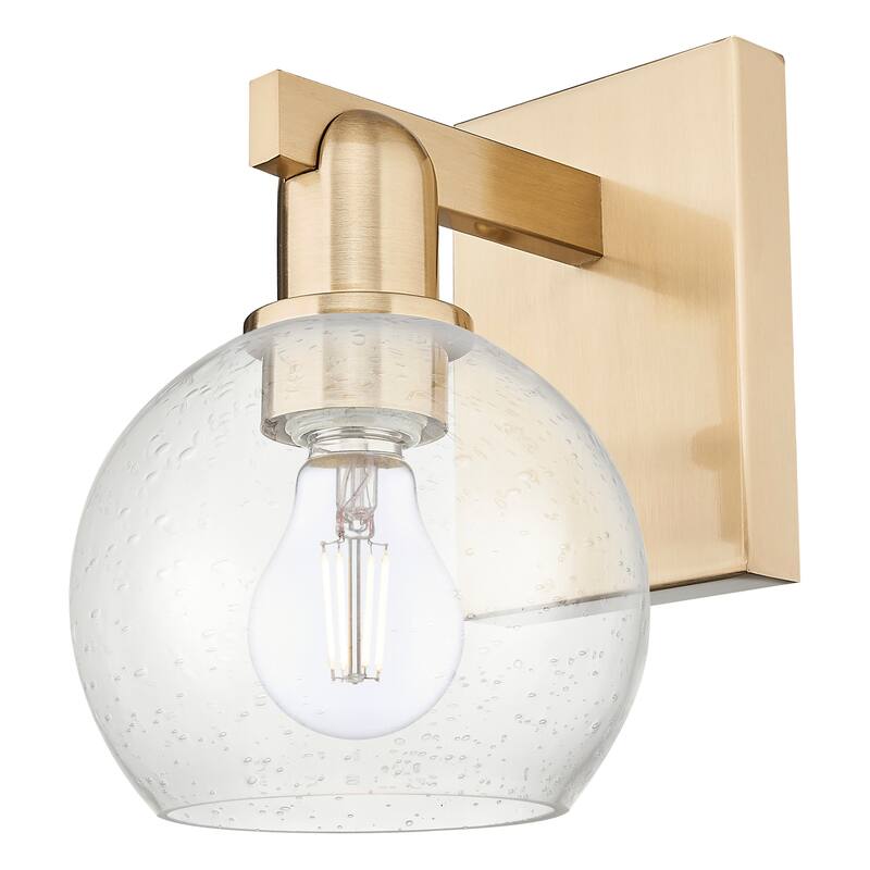 Innovations Lighting 716-1W-10-6 Athens Sconce Athens 10" Tall Wall - Champagne Bronze / Seedy