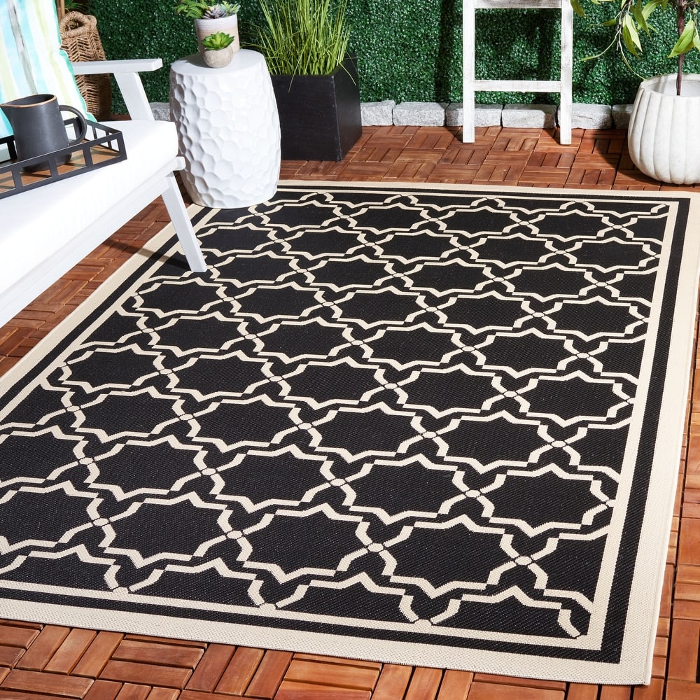 SAFAVIEH Courtyard Gulsin Indoor/ Outdoor Waterproof Patio Backyard Rug