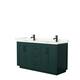 Option Green, Black Trim, Giotto Quartz Top