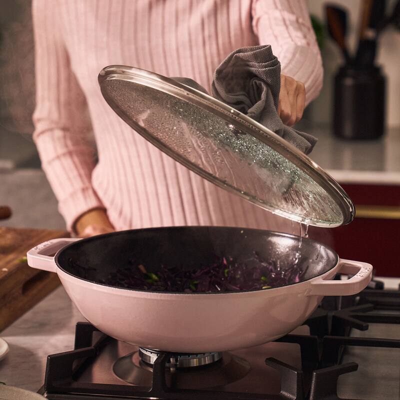 STAUB Cast Iron 4.5-qt Perfect Pan