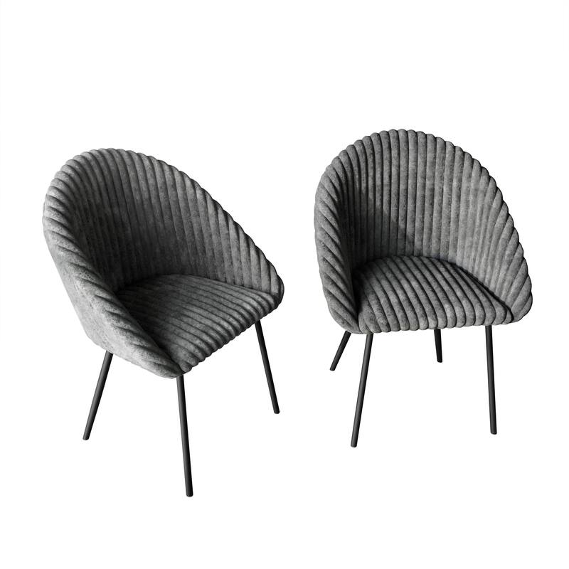 CraftPorch Mid Century Modern 2-Piece Dining Chair