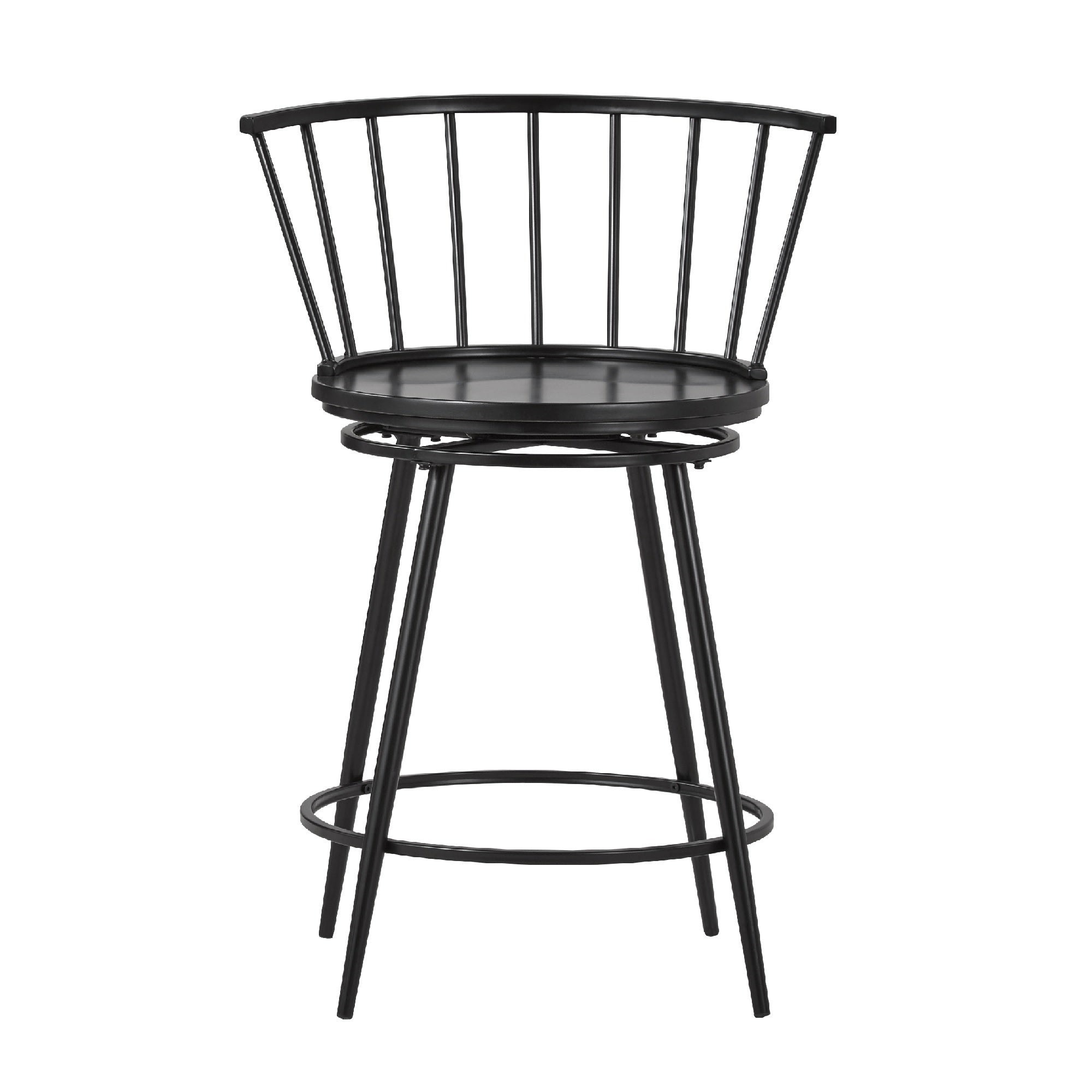 Olix windsor swivel counter stools with low back by inspire q modern store