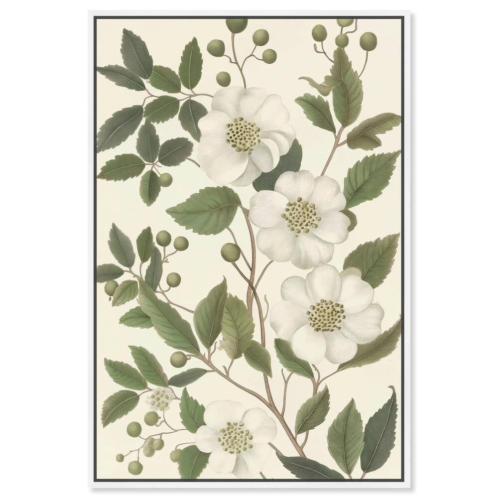 White Cherokee II Canvas by Art Remedy