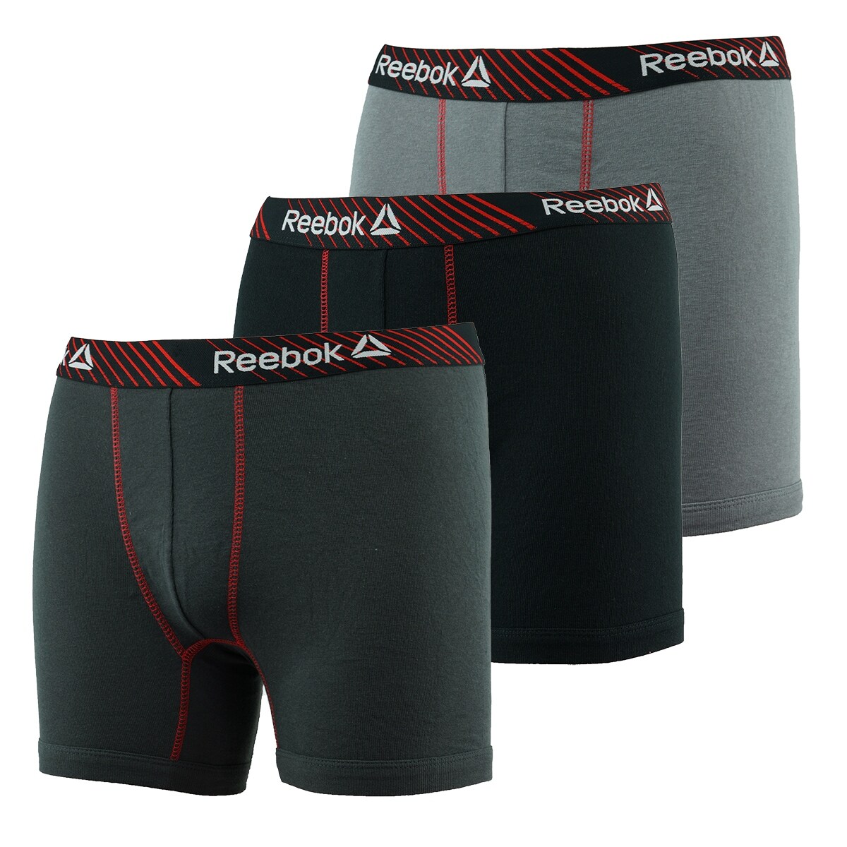 reebok men's breathable 3pk boxer briefs