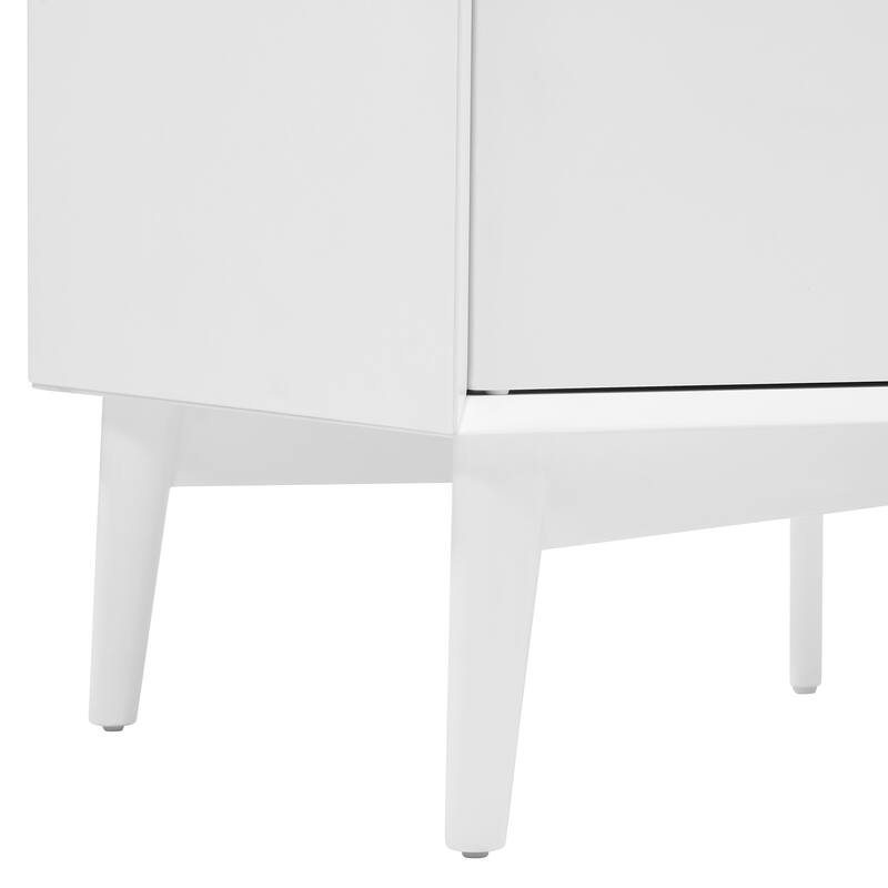 Landon White Finish Sideboard - 57"W x 19"D x 30"H