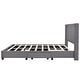 preview thumbnail 12 of 18, Merax Queen Size Linen Upholstered Platform Bed with 3 Drawers