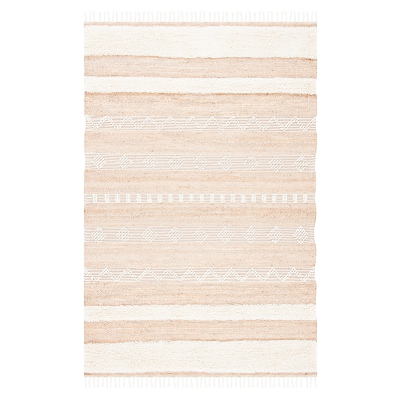 SAFAVIEH Handmade Natura Callie Jute Fringe Rug