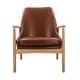 preview thumbnail 7 of 31, Roomfitters Mid-Century Accent Chair with Solid Wood Frame and High Backrest, Reading Armchair for Living Room