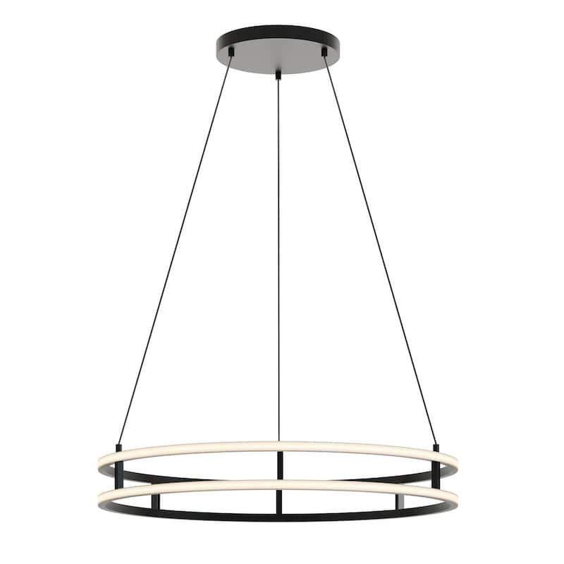 AFX GEMP32LAJUD Gemini 32" Wide LED Ring Chandelier