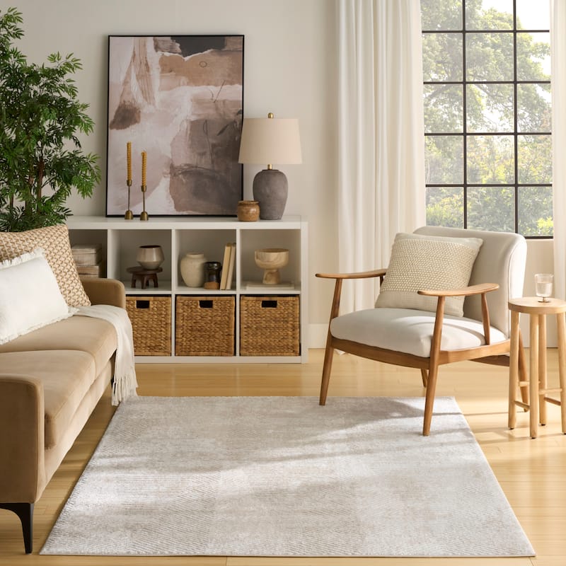 Nourison Home Dekor Indoor only Grey Persian Area Rug