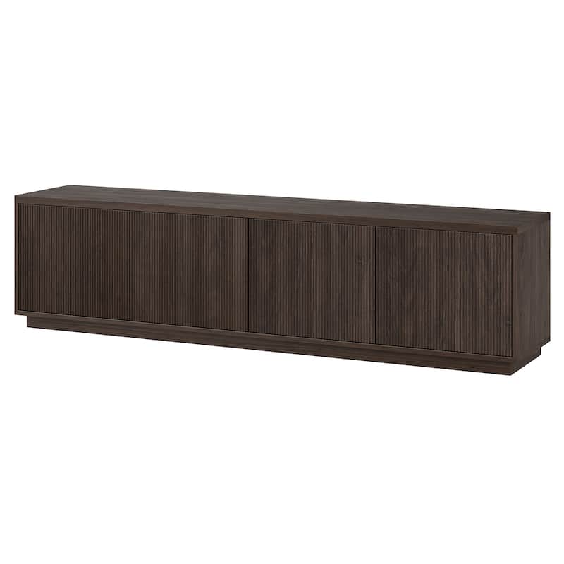 Hanson Rectangular Fluted TV Stand for TV's up to 85"