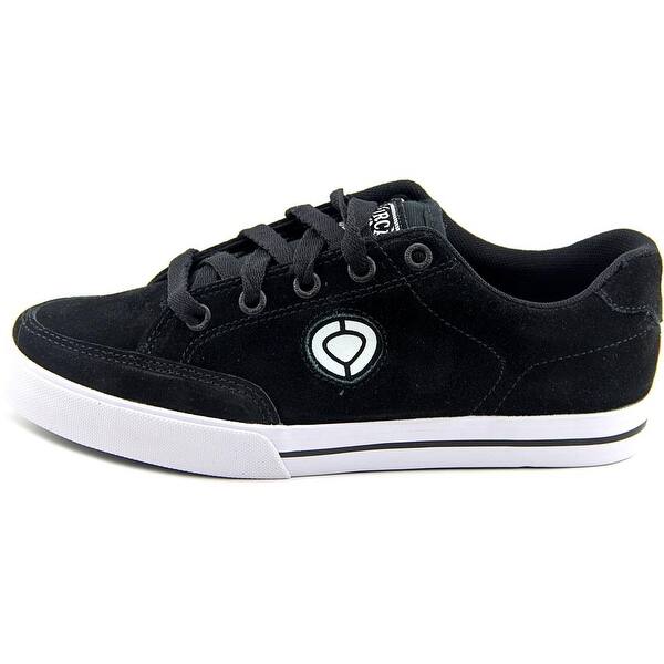 Shop C1rca Lopez 50 Slim Men Round Toe Suede Black Sneakers