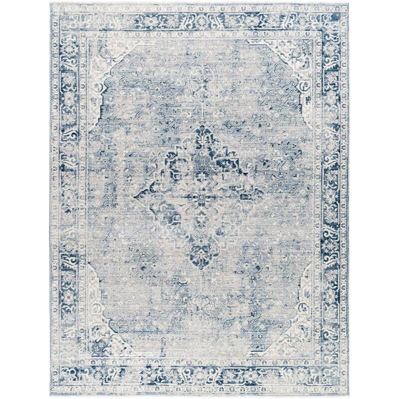 Dobbins Traditional Medallion Area Rug