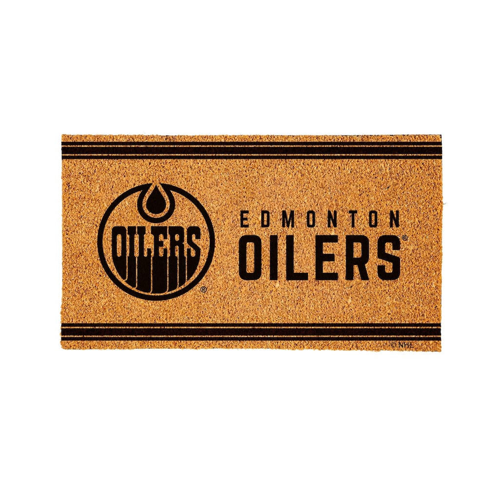 Edmonton Oilers PVC Door Mat