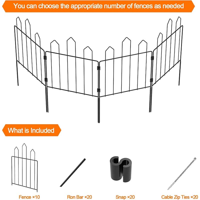 Rustproof Metal Wire Fencing Border - Bed Bath & Beyond - 37824175