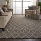 preview thumbnail 26 of 114, Nourison Amore Shag Area Rug Beige/Grey - 7' 10" x 10' 10" - Runner/Rectangle