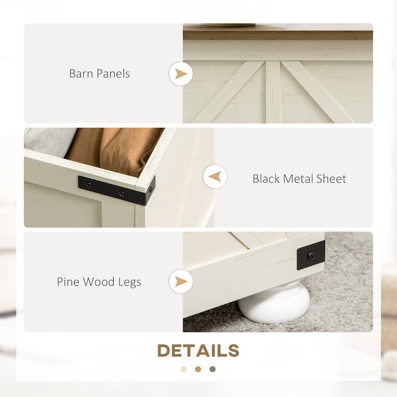 HOMCOM Coffee Table, Square Center Table with Flip-top Lids, Hidden Storage Compartment and Wooden Legs for Living Room