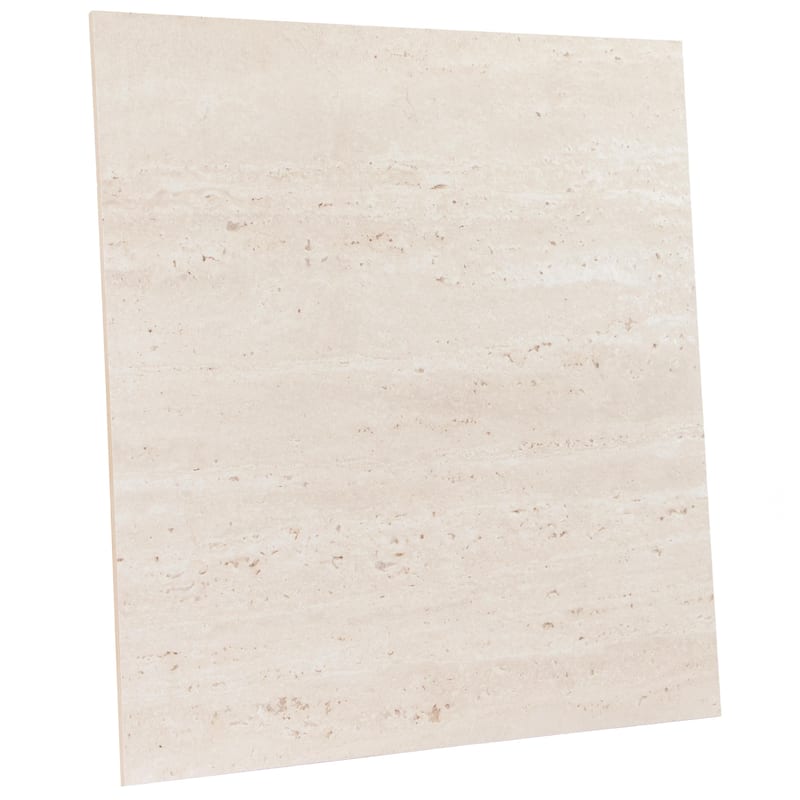 Merola Tile Fusione Travertino Navona 23-1/2" x 23-1/2" Porcelain Floor and Wall Tile