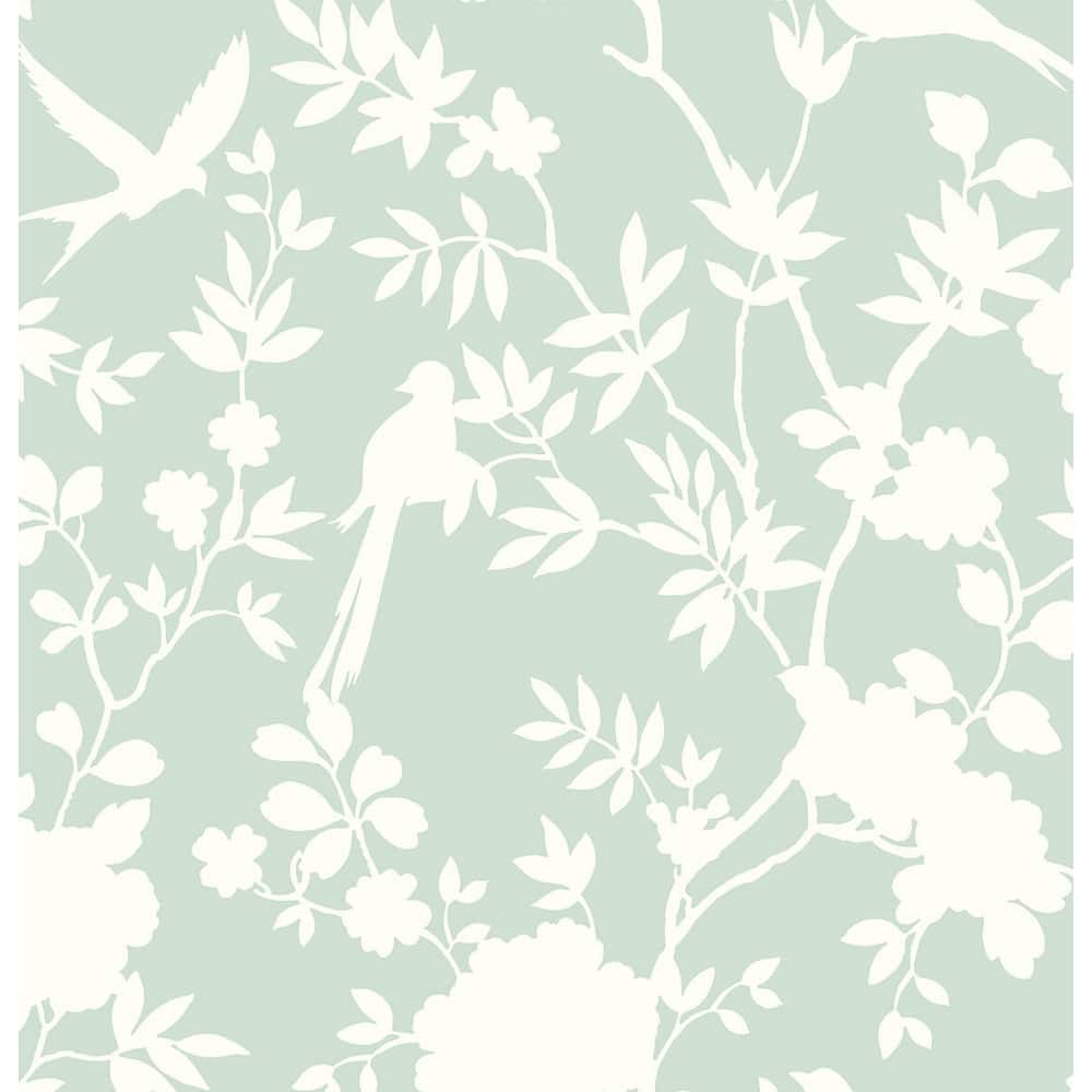 Luxe Haven Mono Toile Peel and Stick Wallpaper