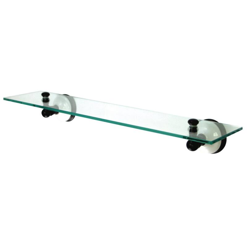 Kingston Brass Victorian Glass Shelf - Oil Rubbed Bronze