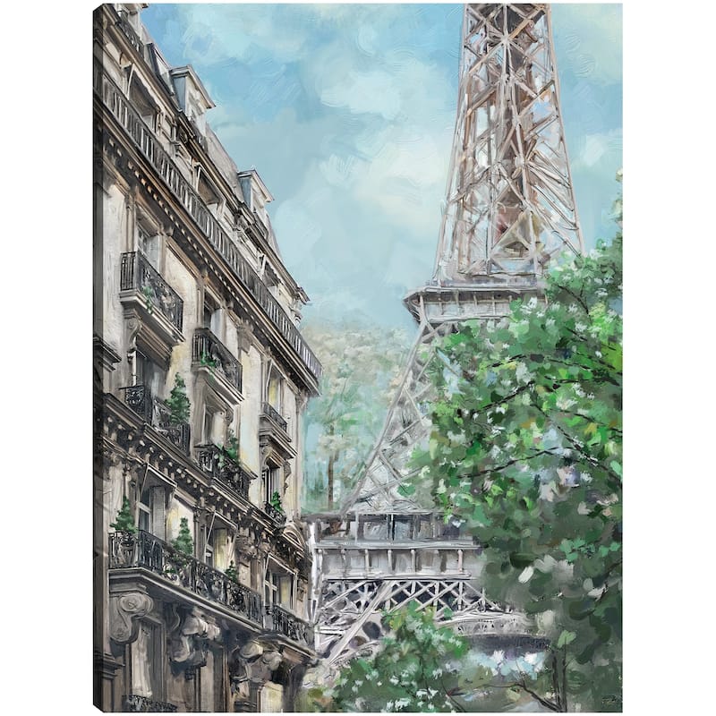 Parisian Morning By Studio Arts Canvas Art Print