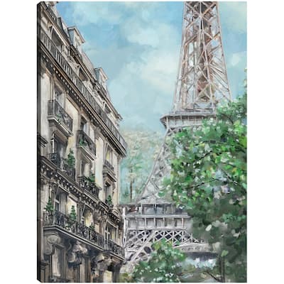 Parisian Morning By Studio Arts Canvas Art Print