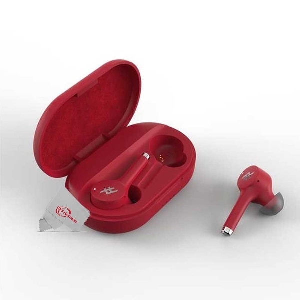 iFrogz - Airtime Pro True Wireless in Ear Bluetooth Earbuds - RED. Opens flyout.