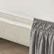 preview thumbnail 12 of 23, Lush Decor Ruched Ruffle Elastic Easy Wrap Around Bedskirt