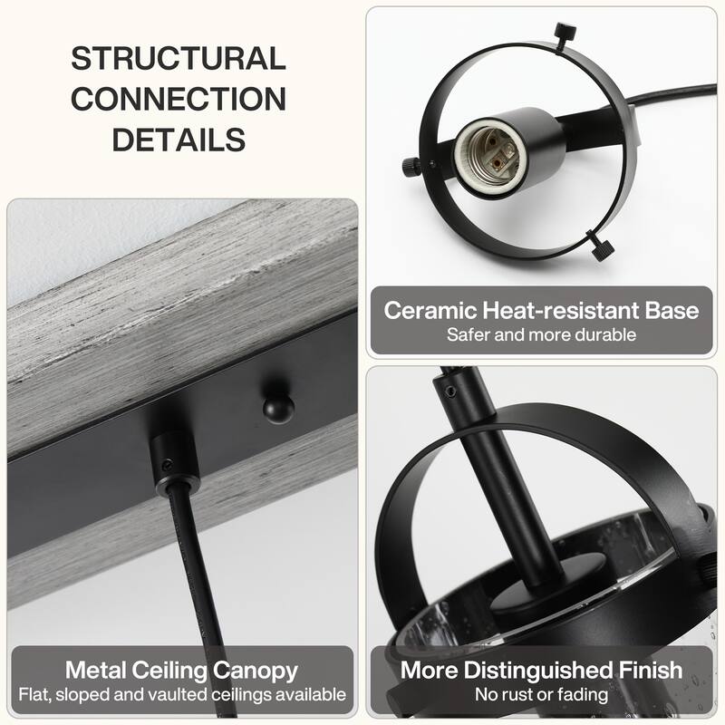 5 - Light Kitchen Island Pendant