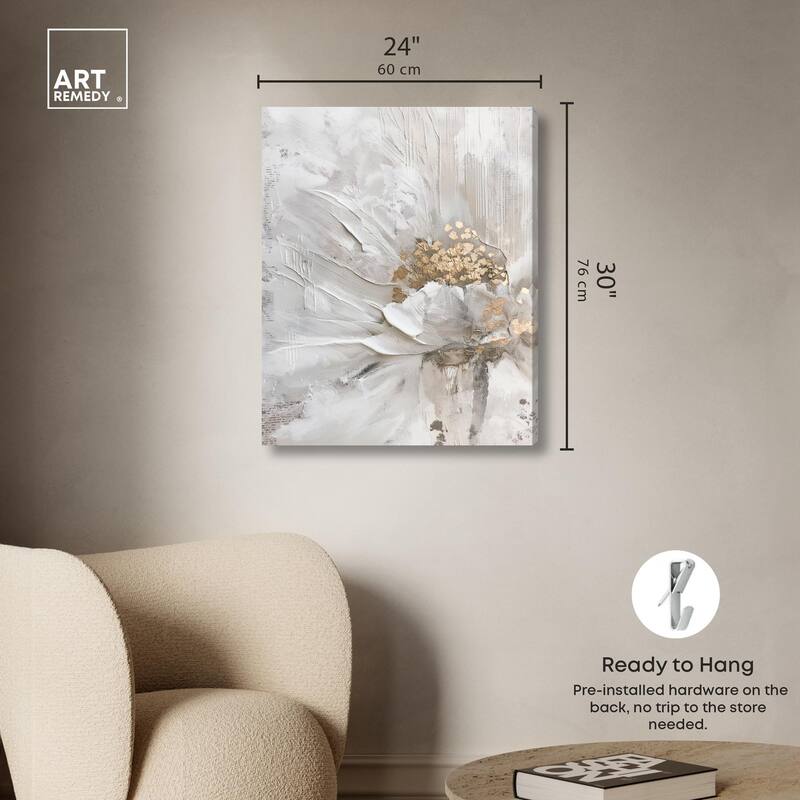 Lunar Heart (II) Canvas by Art Remedy, Gallery Wrapped