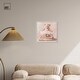 preview thumbnail 3 of 5, Ballerina Teddy Books Canvas Kids Art Prints by Art Remedy