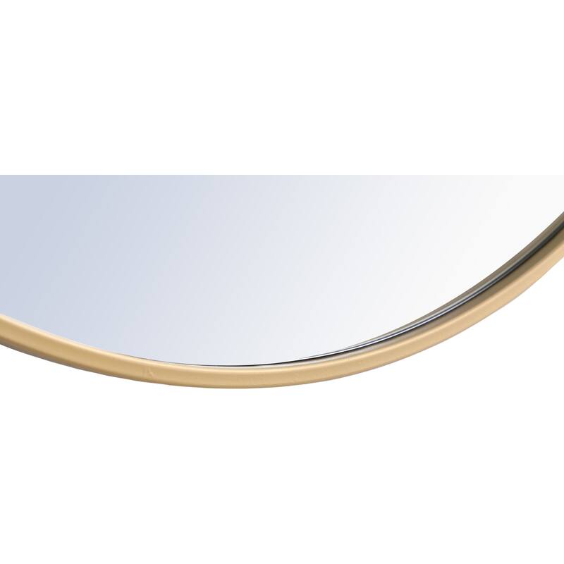 Elegant Lighting Eternity 24" Diameter Circular Metal Framed Wall
