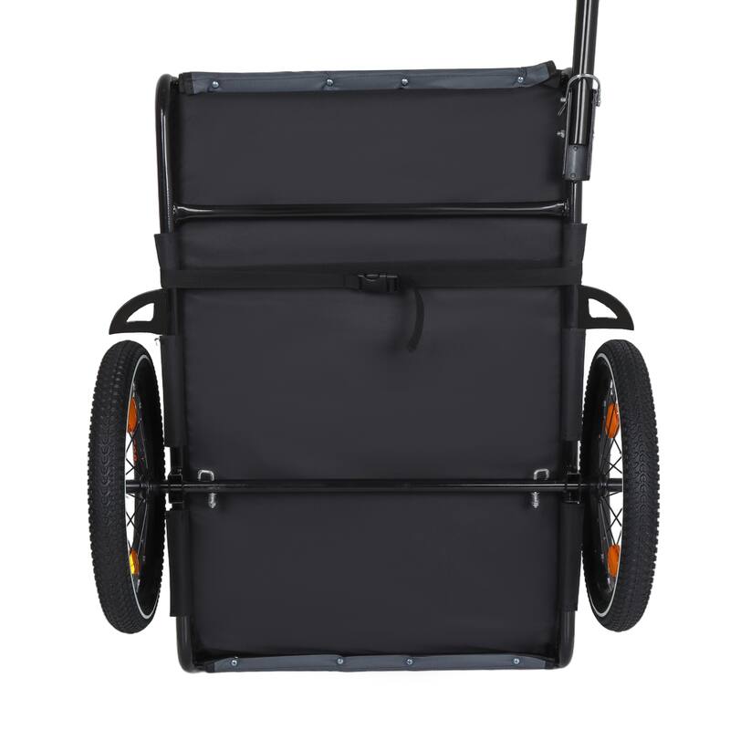 Pet Bike Trailer Dog Cart for Bicycle,Suitable for Small and Medium Pets, Easy Folding Cart Frame, Non-Slip Floor
