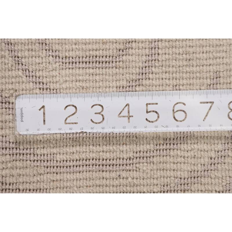 Gabbeh Oriental Area Rug Hand-Knotted Wool Carpet - 5'11" x 8'7"