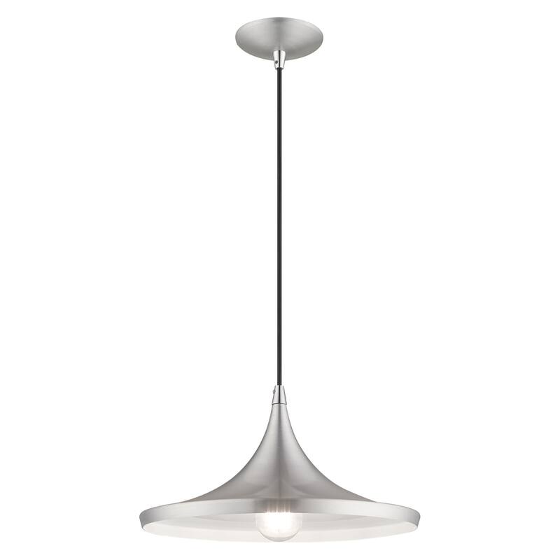 Livex Lighting Single Light 14" Wide Pendant
