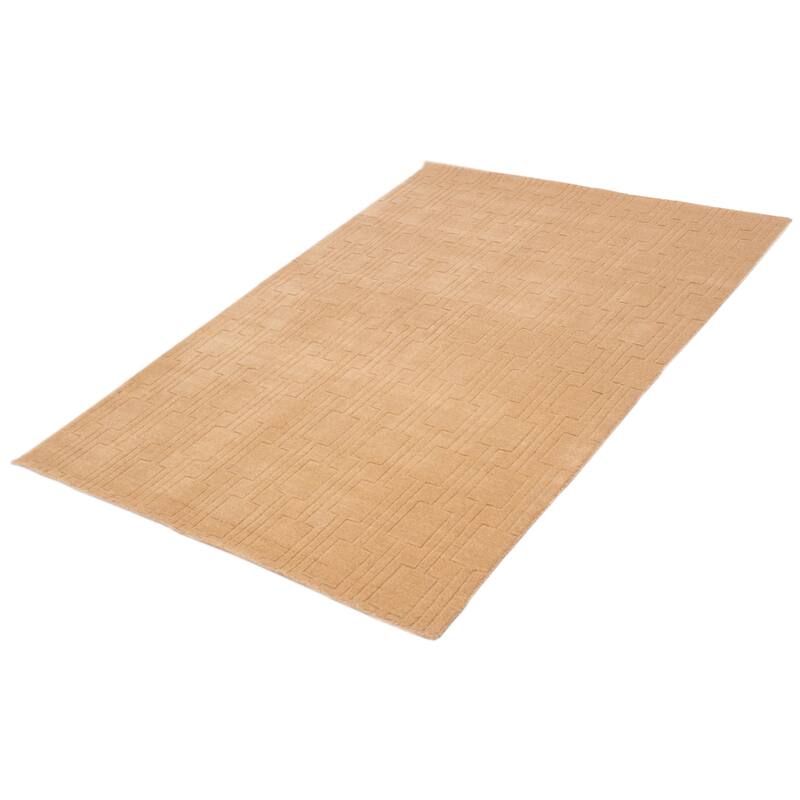 Kashkuli Gabbeh Tan Rug 6'8" x 9'9" - 6'8 x 9'9