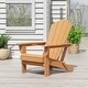 preview thumbnail 88 of 98, POLYTRENDS Laguna Folding Poly Eco-Friendly All Weather Outdoor Adirondack Chair