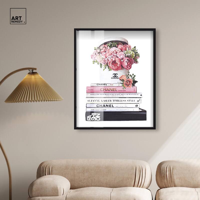 Doll Memories - Roses upon Books Shadowbox by Art Remedy