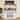 Moasis Farmhouse Coffee Bar Cabinet - 15.1"D x 47.2"W x 51.5"H