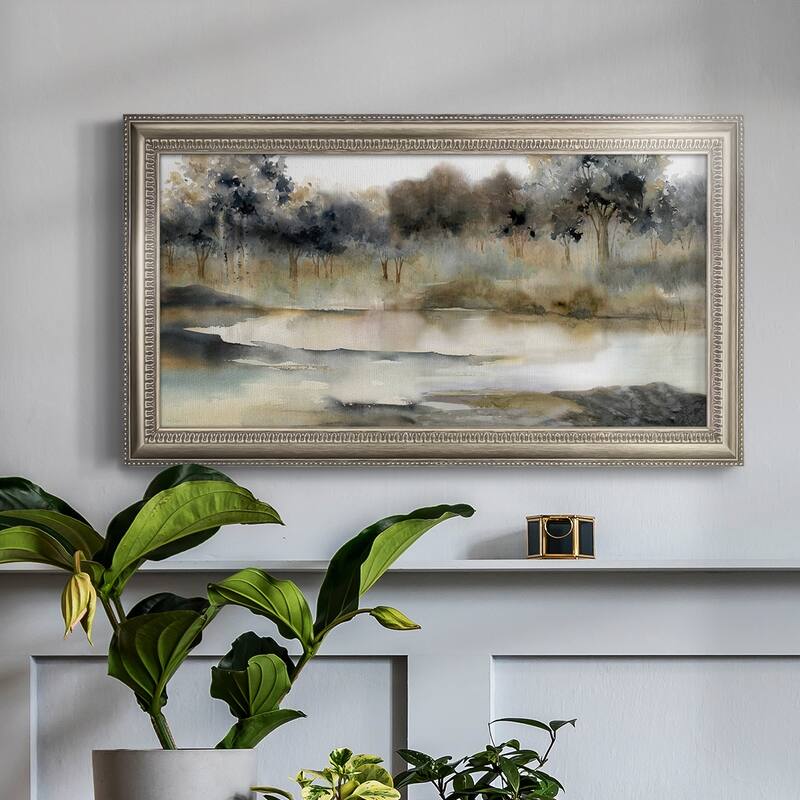 Serene River Premium Framed Canvas- Ready to Hang