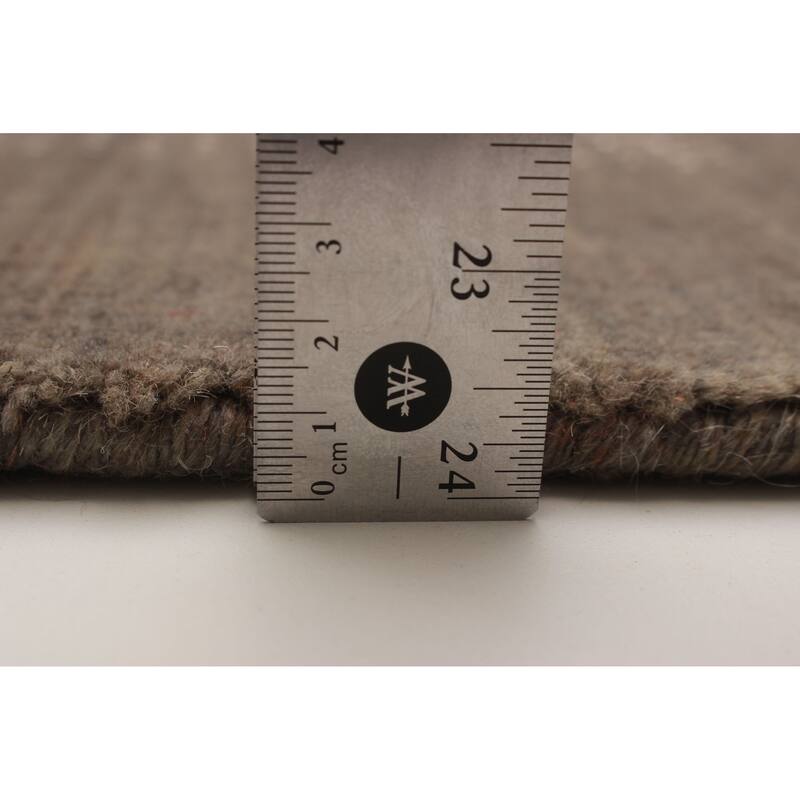 Kashkuli Gabbeh Grey Rug 4'7" x 6'6" - 4'7 x 6'6