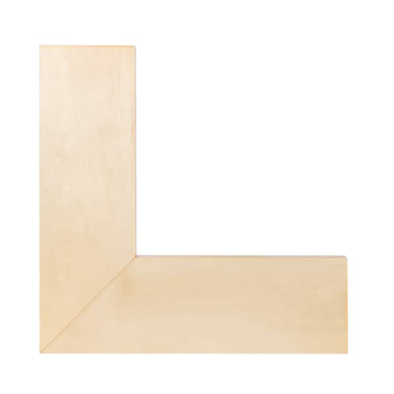 Kate and Laurel Havlock Wood Shelf Set