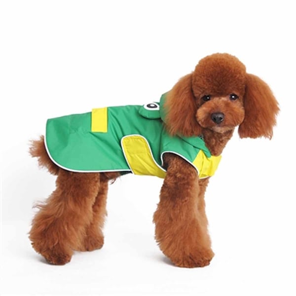 frog raincoat for dogs